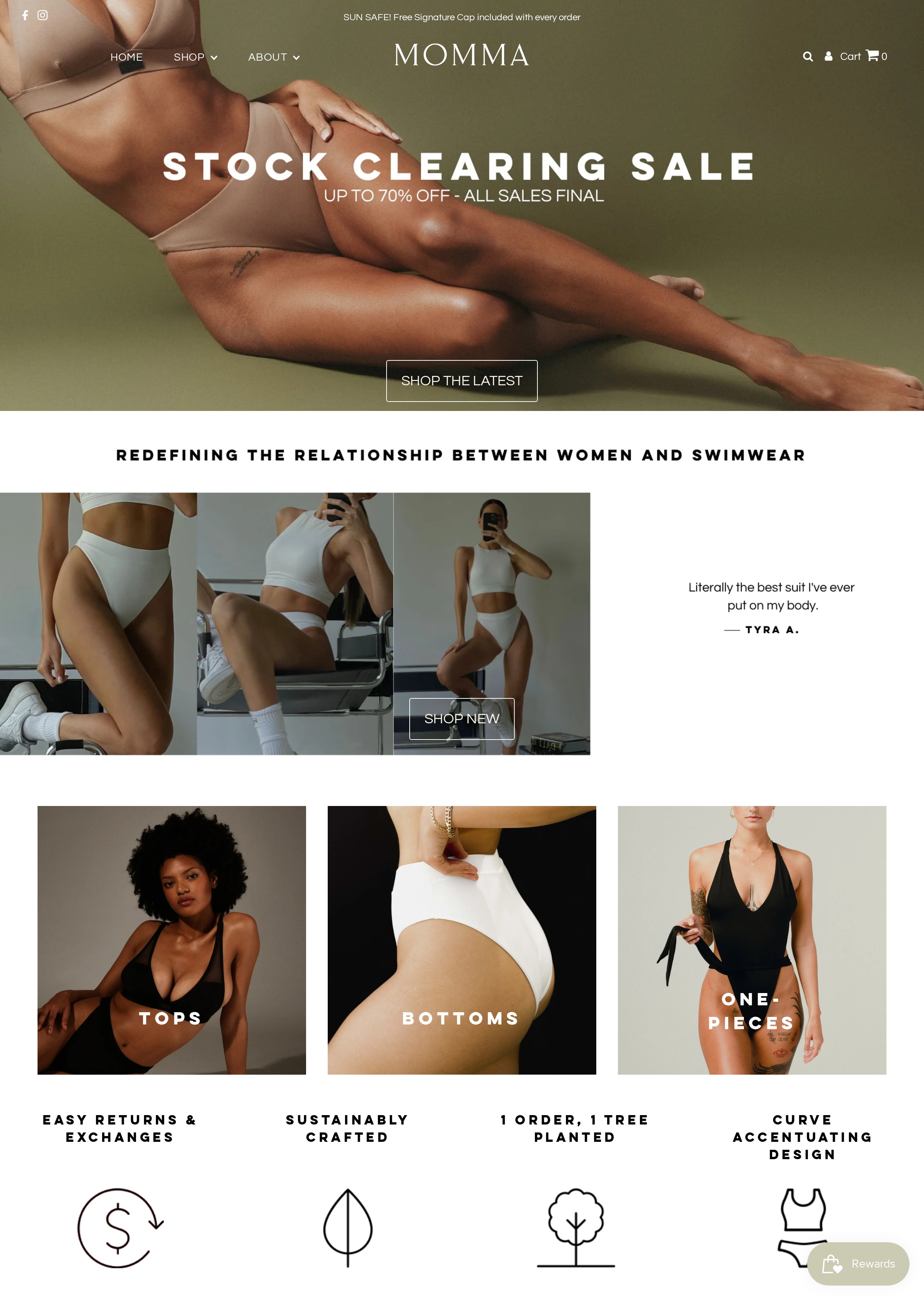 MommaLovesYou.com website screenshot